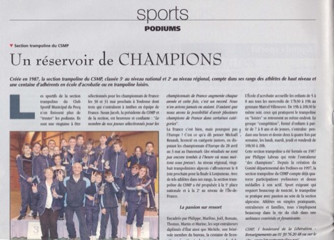 Le Journal du Pecq, May 2008