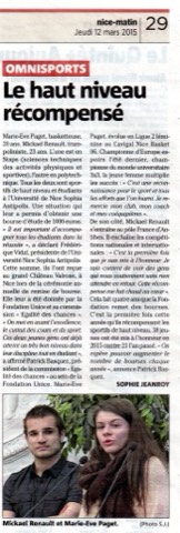 Nice Matin, March 2015
