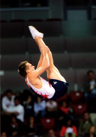 Mickael Renault competing, photo 2