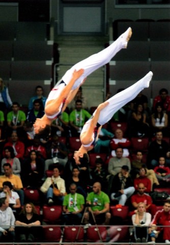 Mickael Renault competing, photo 4